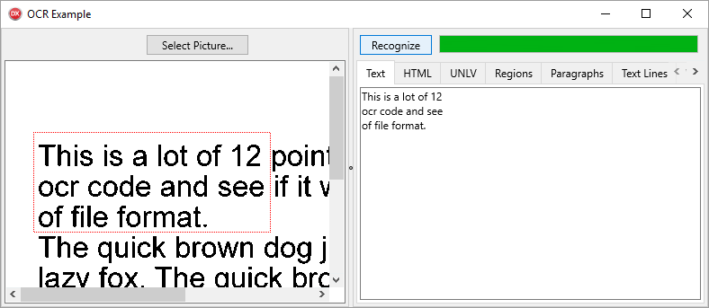 OCR for FireMonkey demo